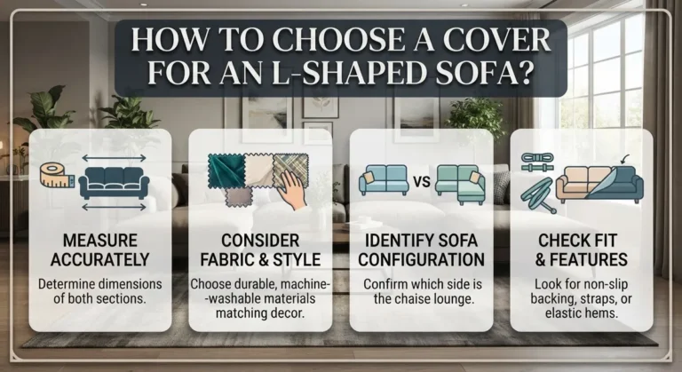 How to Choose a Cover for an L-Shaped Sofa: A Complete Guide